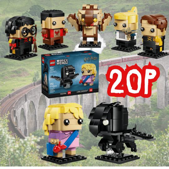 harry potter brick heads bundle-40792-40802