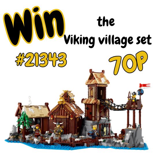 Win the Viking village set #21343