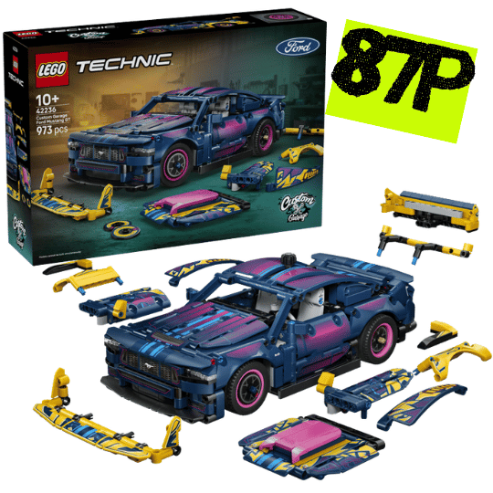 Custom Garage Ford Mustang GT Car set- 42236