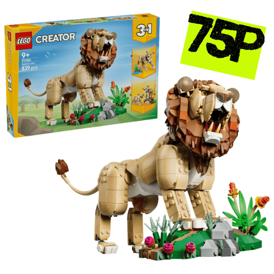 Wild Animals: Majestic Lion set-31386