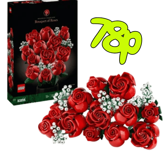 LEGO Botanical Collection 10328 Bouquet of Roses