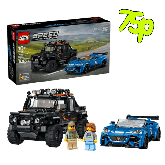 Jaguar Project 7 & Land Rover Defender set-77264
