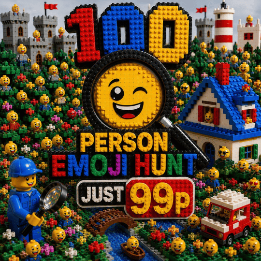 100 PERSON EMOJI HUNT PLUS £100 END PRIZE