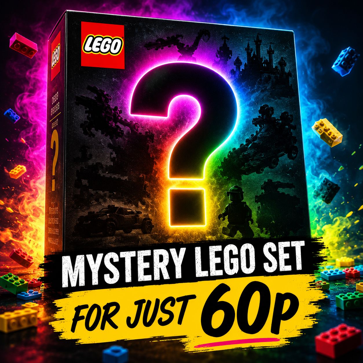 MYSTERY LEGO SET ONLY 60P