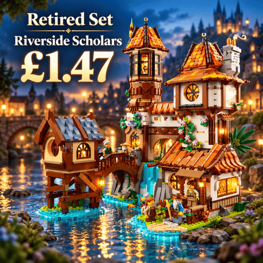LEGO RETIRED RIVERSIDE SCHOLARS