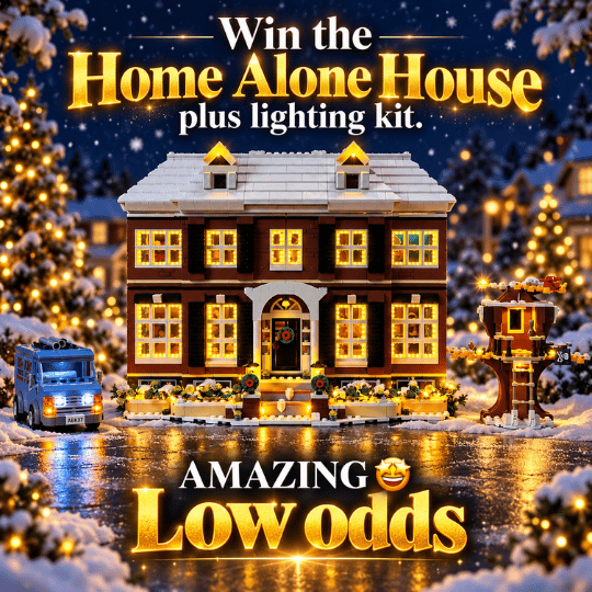 WOW HOME ALONE HOUSE AND LIGHTING KIT