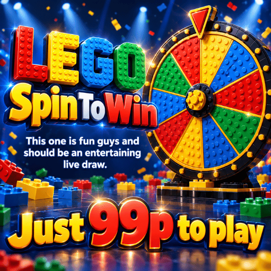 LEGO SPIN TO WIN - READ DESCRIPTION