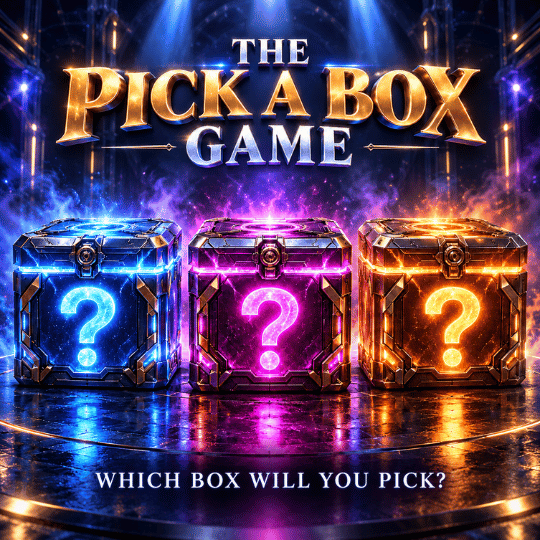 THE PICK A BOX EMOJI HUNT READ DESCRIPTION