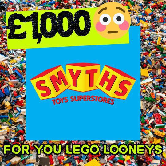 £1,000 SMYTHS TOYS VOUCHER