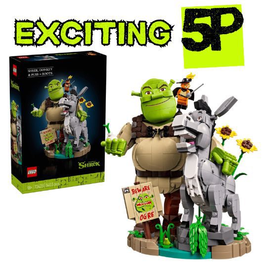 Shrek, Donkey & Puss in Boots - 72423