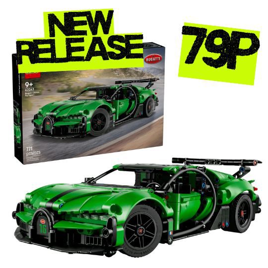 Green Bugatti Chiron Pur Sport Hypercar - 42241