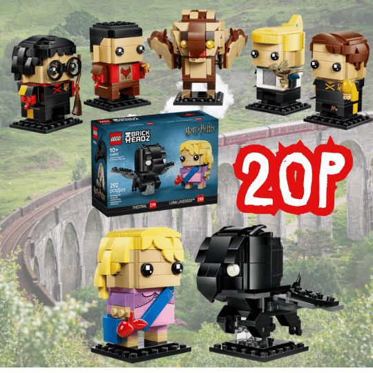 harry potter brick heads bundle-40792-40802