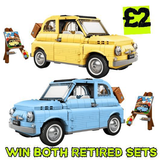  WIN BOTH RETITERD FIAT 500 SETS