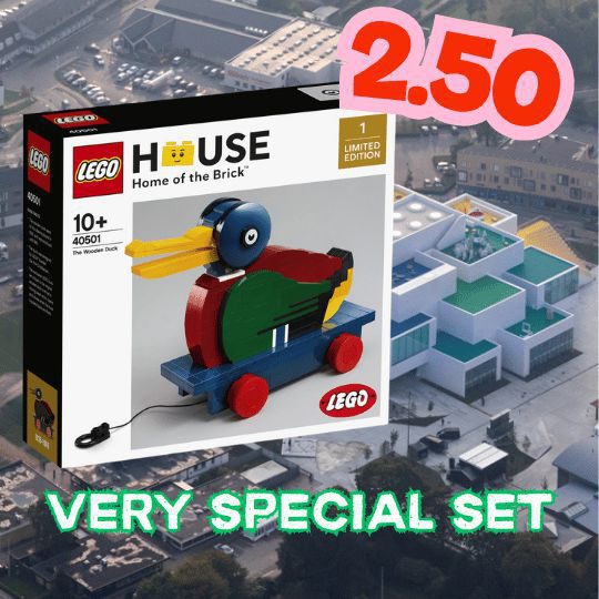 LIMETED EDITION - 1 / HOUSE WOODEN DUCK SET