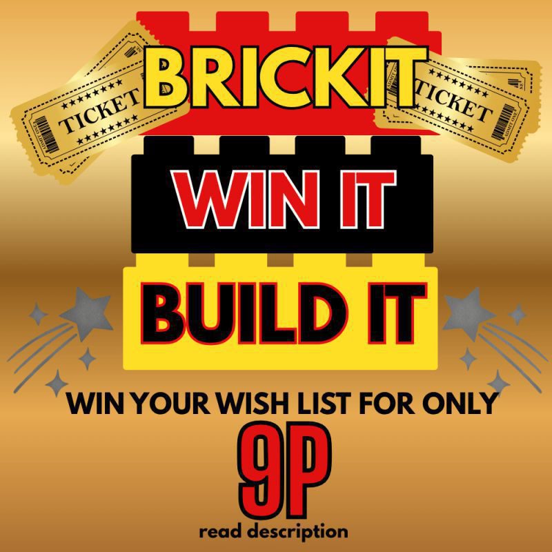 Brickit Win it Build it mega prize