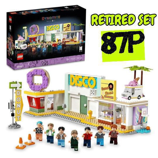 LEGO Ideas BTS Dynamite 21339 - RETIRED