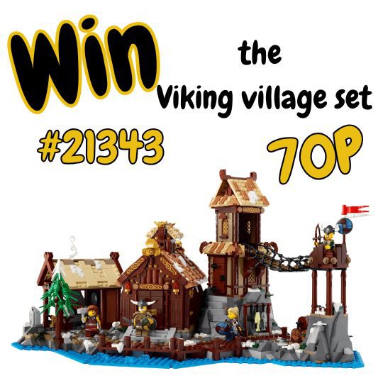 Win the Viking village set #21343
