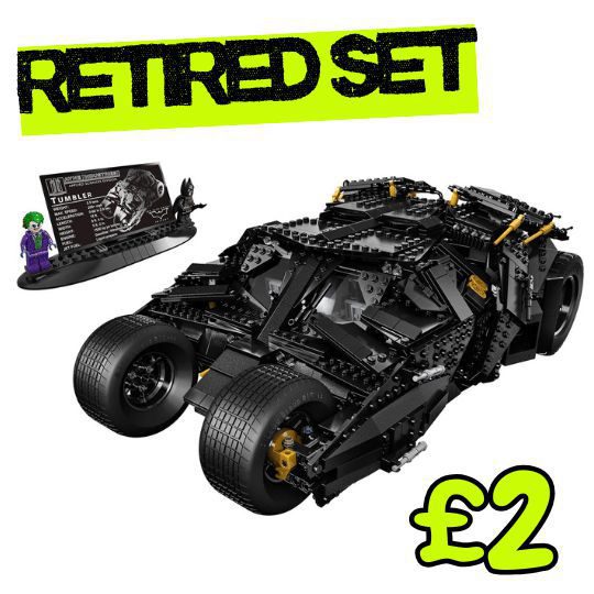 Batmobile Tumbler - Retired Set