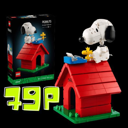 Snoopy LEGO Set