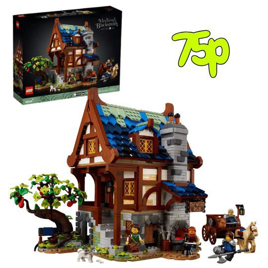 Win the Medieval Blacksmith - RETIRED SET 21325