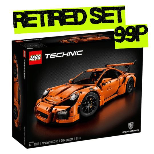 Porsche 911 GT3 RS LEGO Set