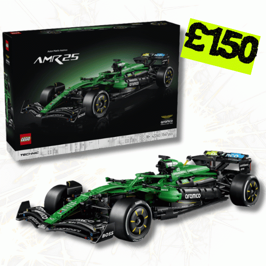 Aston Martin Aramco AMR25 F1 Car