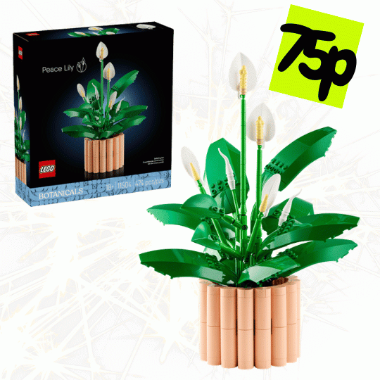 Peace Lily LEGO set