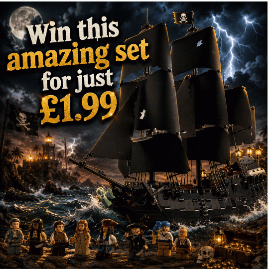 Win Captain Jack Sparrow's Ship LEGO SET - 10365