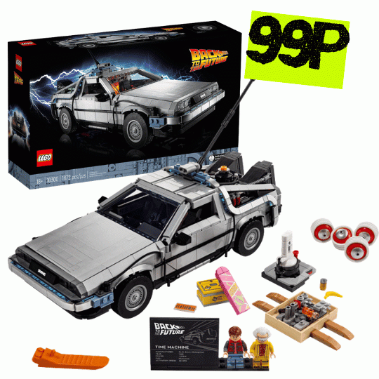 Back to the Future Time Machine SET-10300