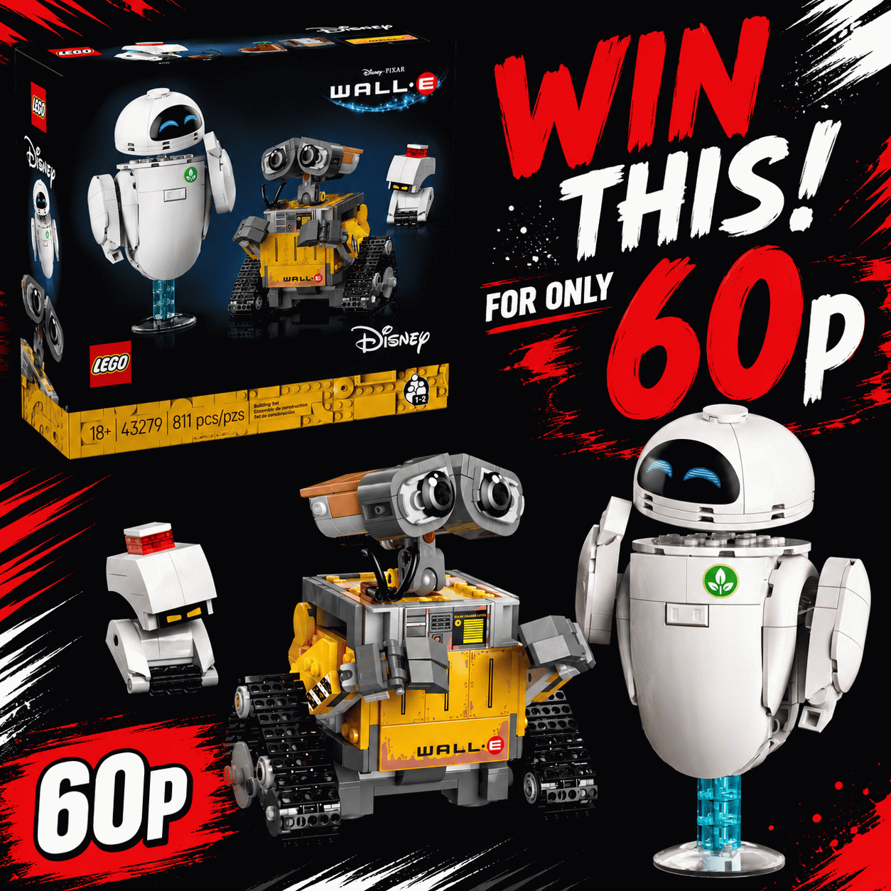 WALL-E and EVE SET-43279
