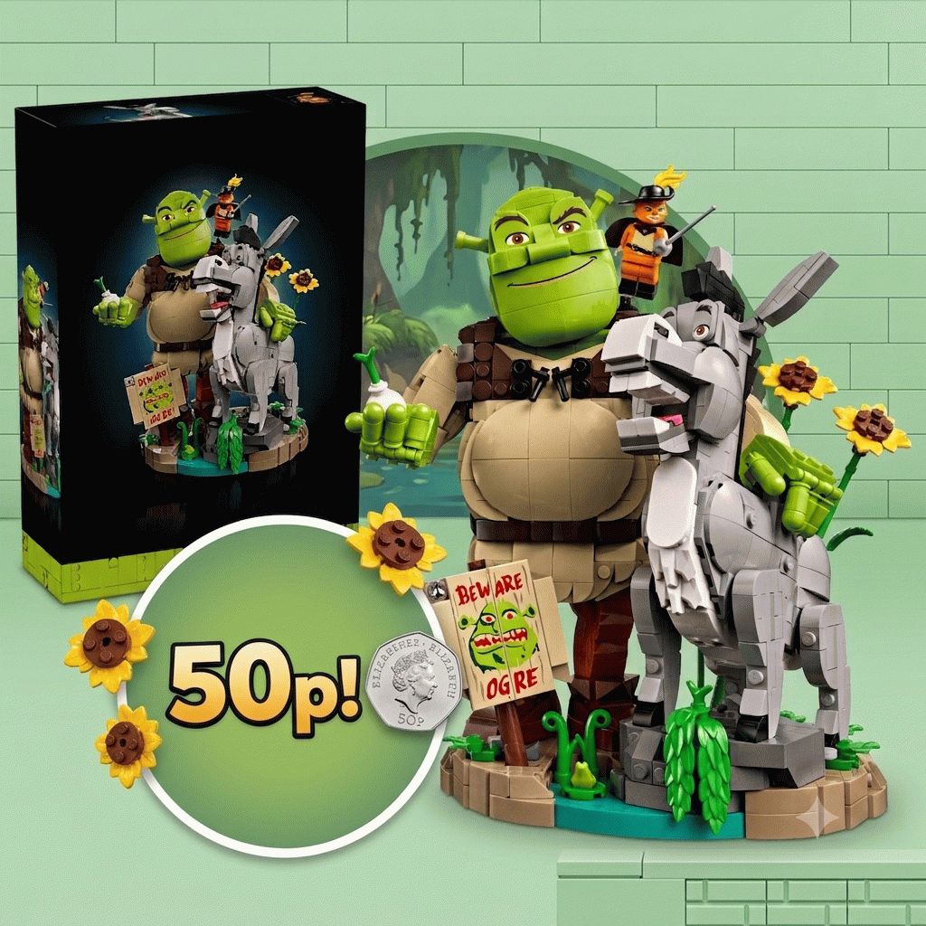 Shrek, Donkey & Puss in Boots