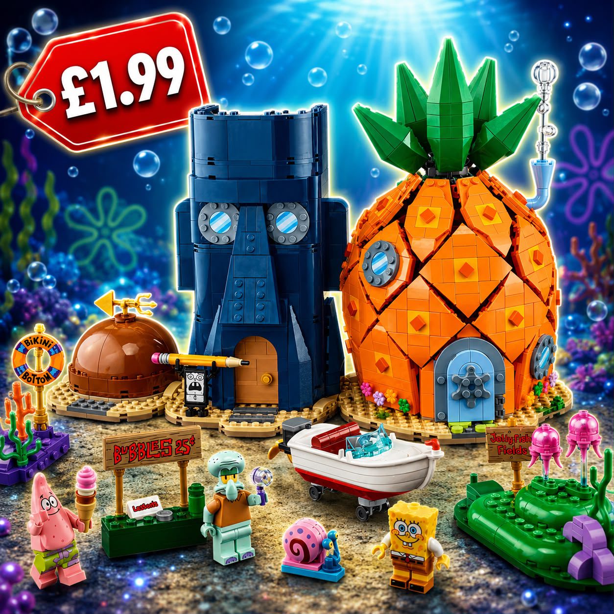SpongeBob SquarePants: Bikini Bottom set- 11386
