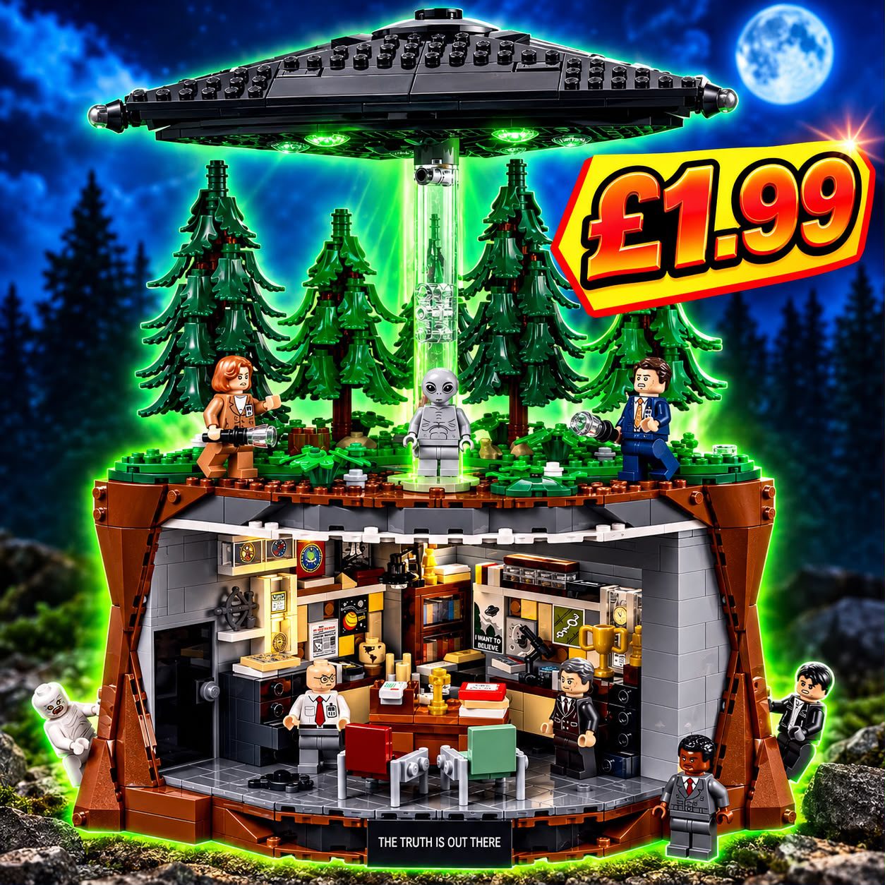 The x-files set- 21369