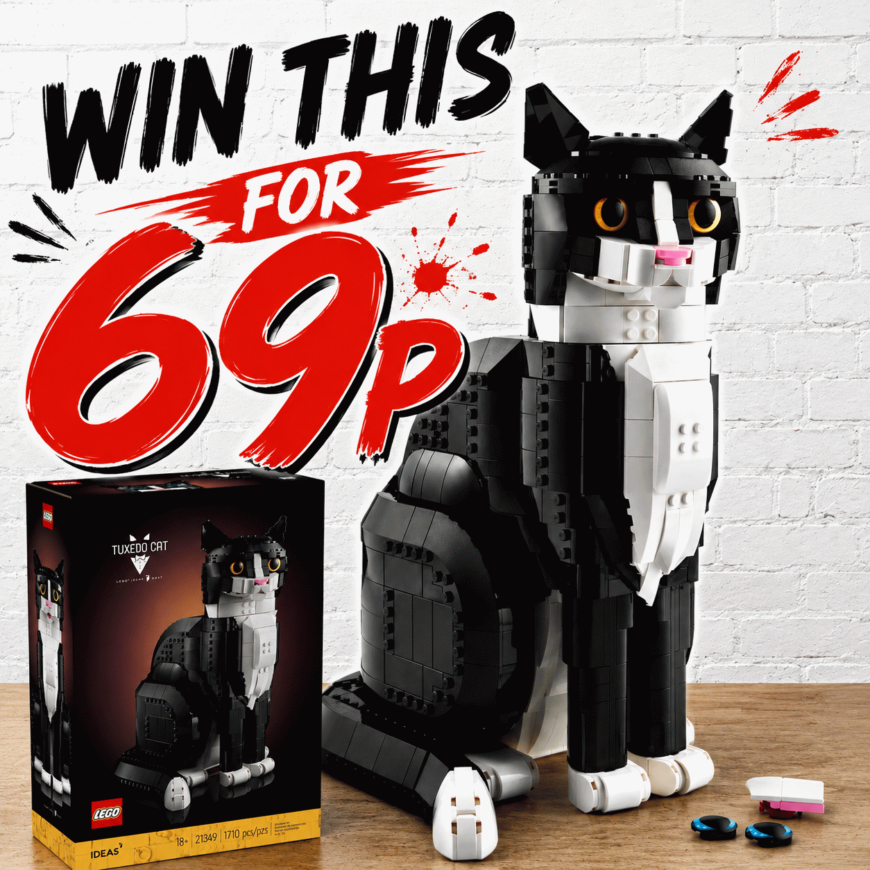 Tuxedo Cat SET-21349