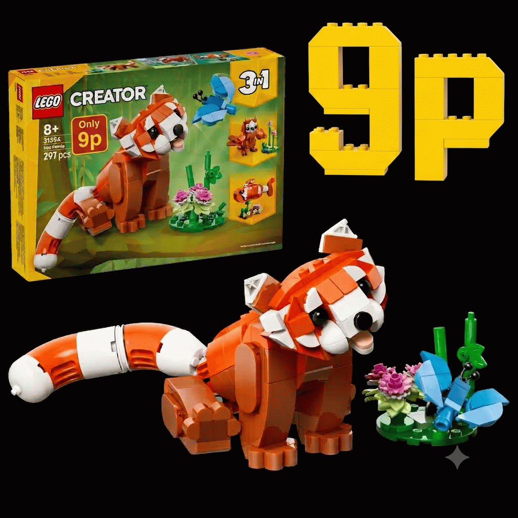 Cute Animals: Red Panda SET-31394