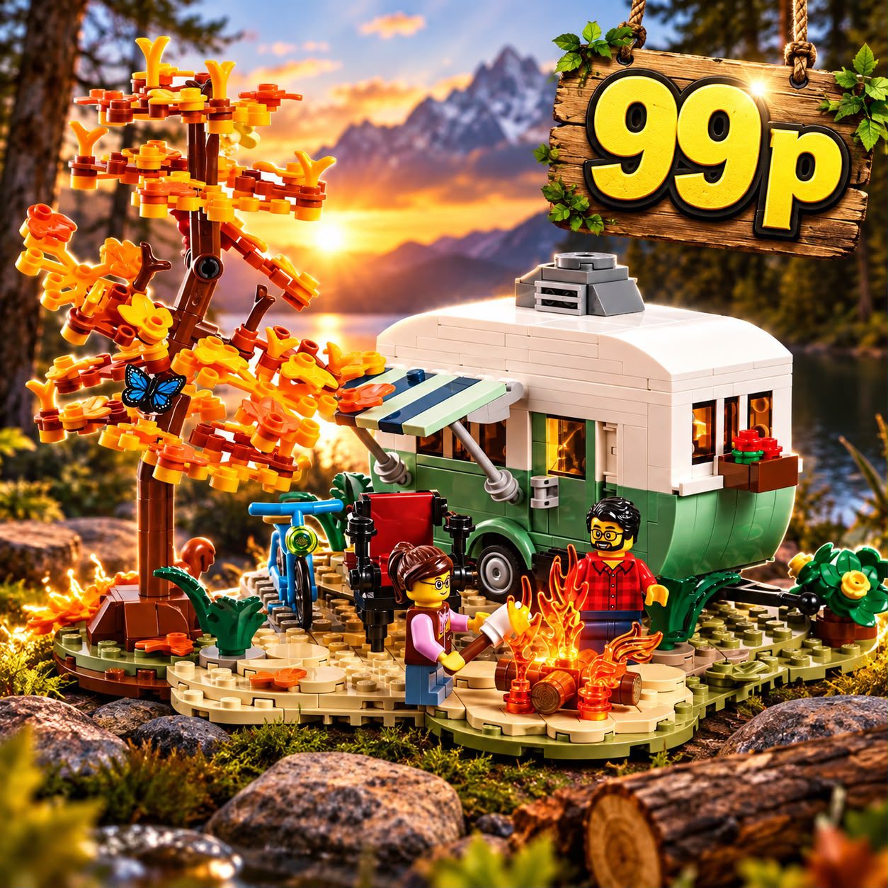 Bricklink camping Adventure set-910041