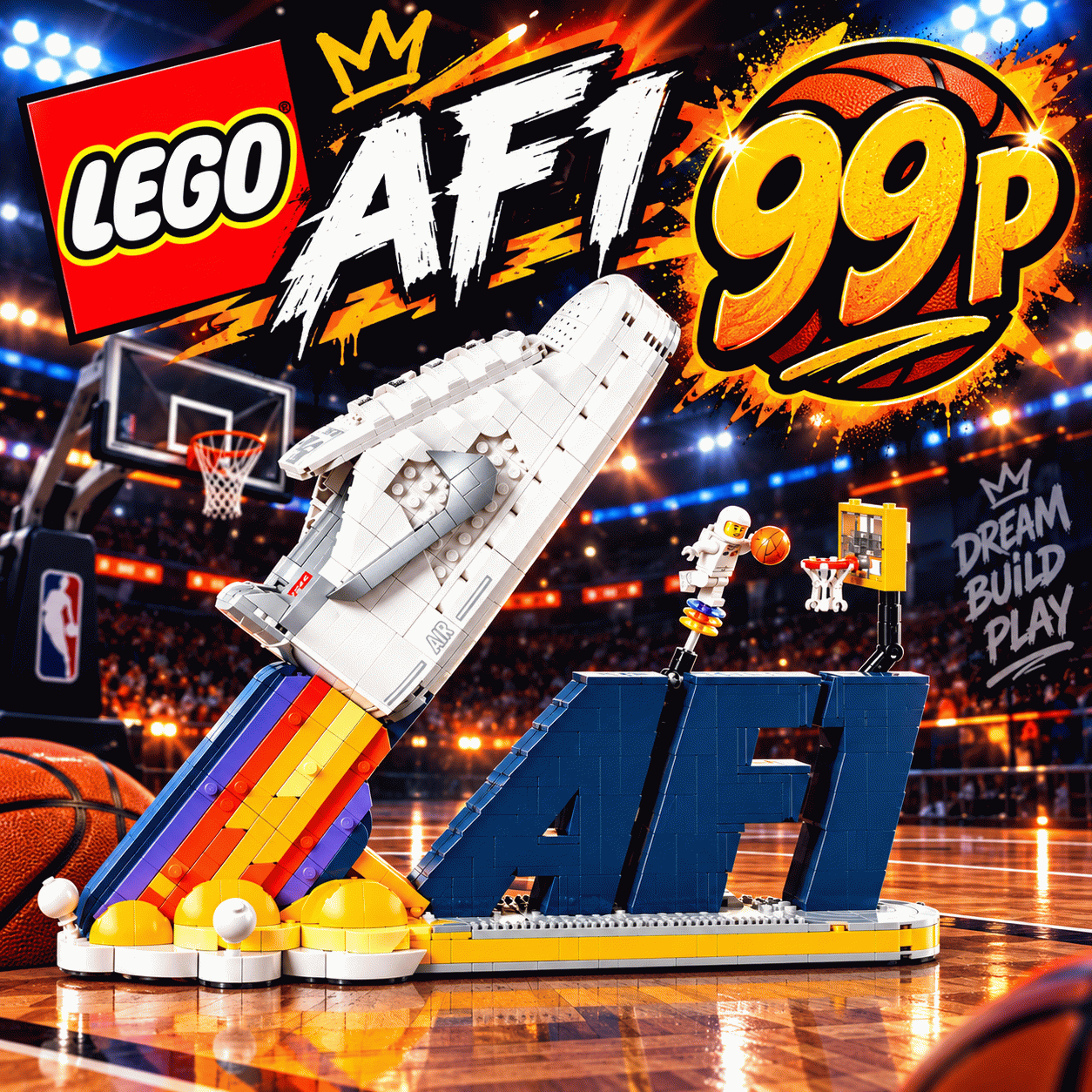 Nike Air Force 1 x LEGO® Set