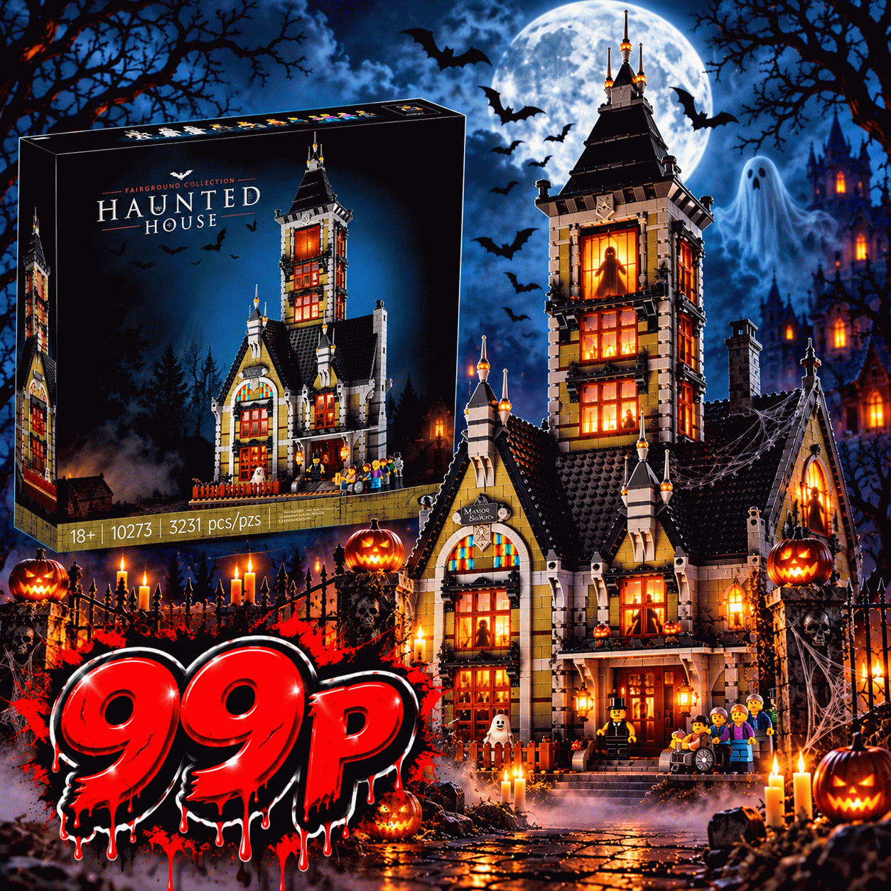 RETIRED Haunted House SET-10273
