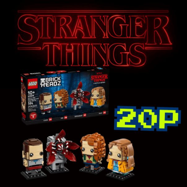 STRANGER THINGS BRICKHEADZ