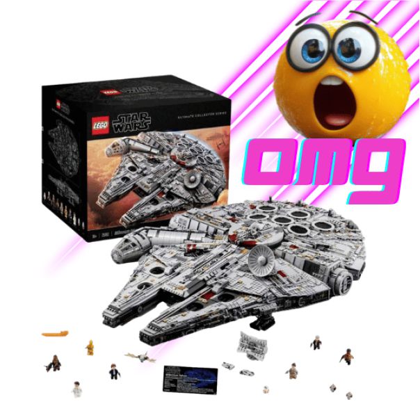 WOW ITS TIME TO WIN ONE OF THE BEST - UCS Millennium Falcon