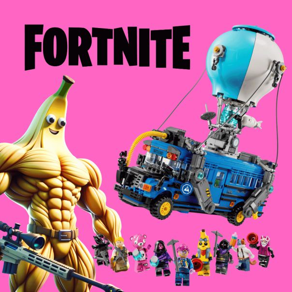 FORTNITE BATTLE BUS - 75p