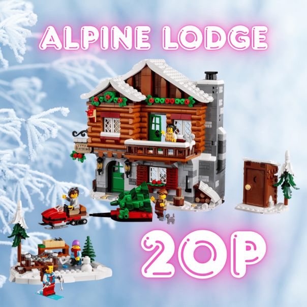 WIN THIS ALPINE LODGE FOR AS LITTLE AS 20p