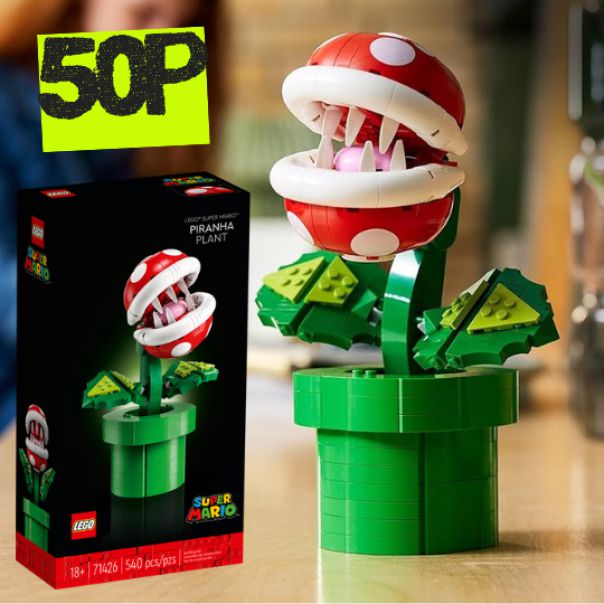 Win the Piranha Plant LEGO Set - 71426