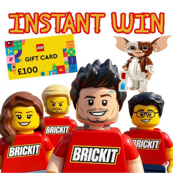 INSTANT WINS LEGO £100 LEGO VOUCHERS