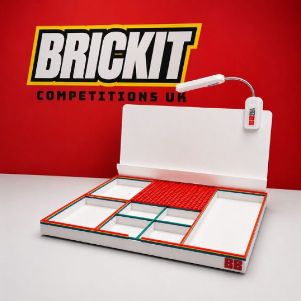 WIN A BRICK BUDDY TRAY AND LAMP + BRICKIT T-SHIRT