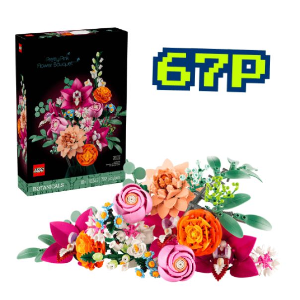 WIN THIS PRETTY PINK FLOWER SET