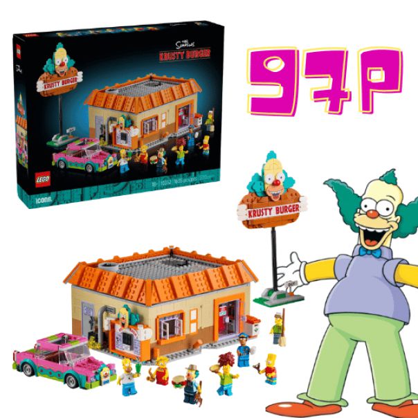 WIN A KRUSTY BURGER SIMPSON SET - 10352