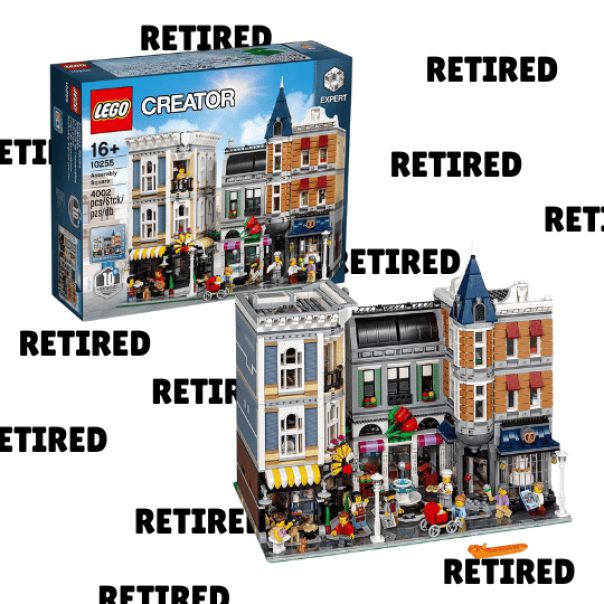 WIN THIS RETIRED ASSEMBLY  SQUARE SET