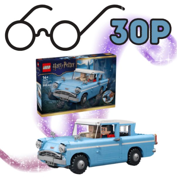 WIN THE POTTER FLYING FORD ANGLIA